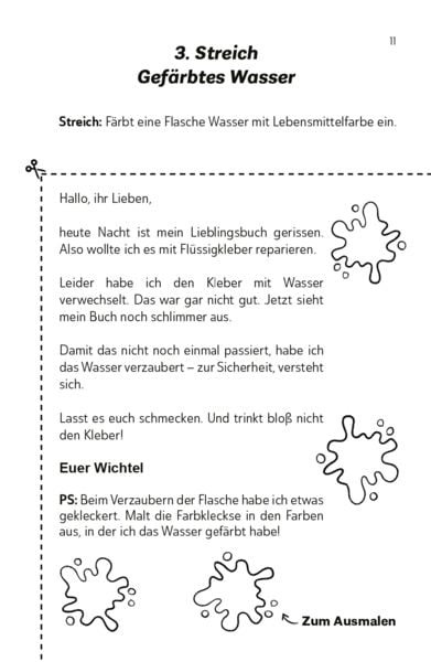 Produktbild: Die lustigsten Wichtelbriefe f&uuml;r Kinder | Zum Ausschneiden & sofort Verwenden | Interaktives Adventskalender-Buch mit Wichtelstreichen f&uuml;r die Wichtelt&uuml;r & Mitmach-Elementen | F&uuml;r Erstleser und Grundsch&uuml;ler ab der 1. Klasse