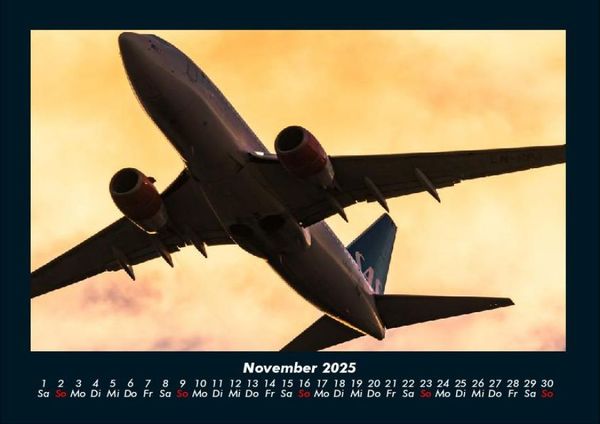 Produktbild: Flugzeuge 2025 Fotokalender DIN A4