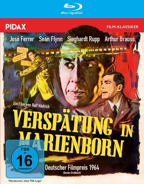 Produktbild: Versp&auml;tung in Marienborn / Preisgekr&ouml;nter Thriller mit Oscar-Preistr&auml;ger Jos&eacute; Ferrer und Sean Flynn (Pidax Film-Klassiker)
