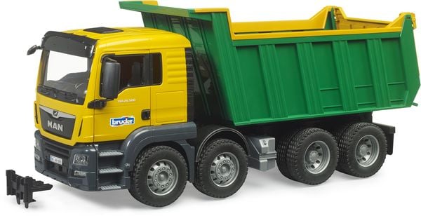 Produktbild: Bruder LKW Modell MAN TGS Muldenkipper Fertigmodell LKW Modell