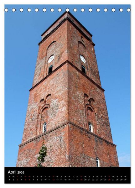 Produktbild: Borkum (Tischkalender 2026 DIN A5 hoch), CALVENDO Monatskalender