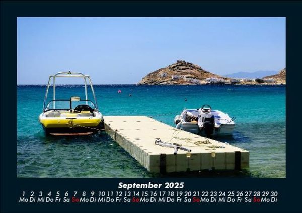 Produktbild: Boote 2025 Fotokalender DIN A5
