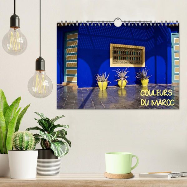 Produktbild: COULEURS DU MAROC (Calendrier mural 2026 DIN A4 vertical), CALVENDO calendrier mensuel