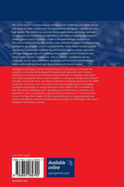 Produktbild: Emerging Intelligent Technologies in Industry