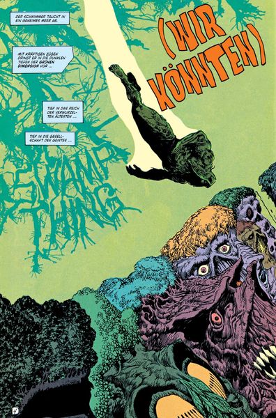 Produktbild: Die Saga von Swamp Thing (Deluxe Edition)