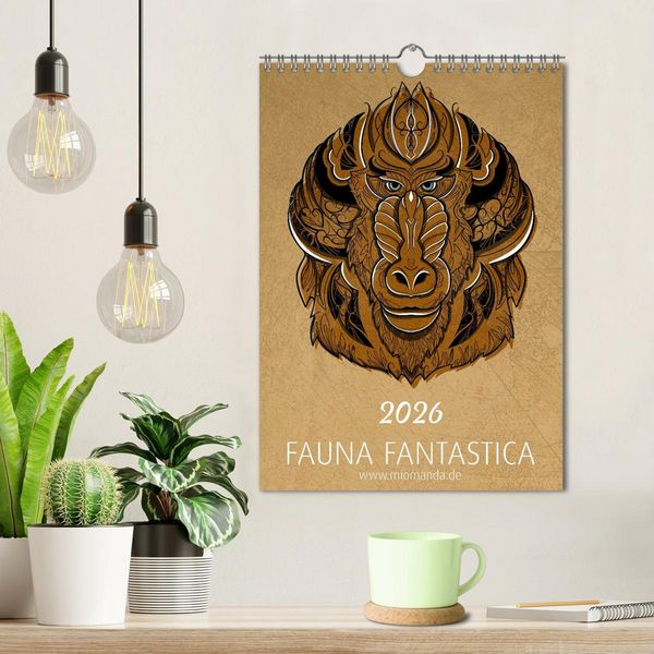 Produktbild: Fauna Fantastica (Wandkalender 2026 DIN A4 hoch), CALVENDO Monatskalender