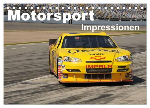 Produktbild: Motorsport - Impressionen (Tischkalender 2026 DIN A5 quer), CALVENDO Monatskalender