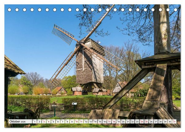 Produktbild: Lebenswertes M&uuml;nster (Tischkalender 2026 DIN A5 quer), CALVENDO Monatskalender