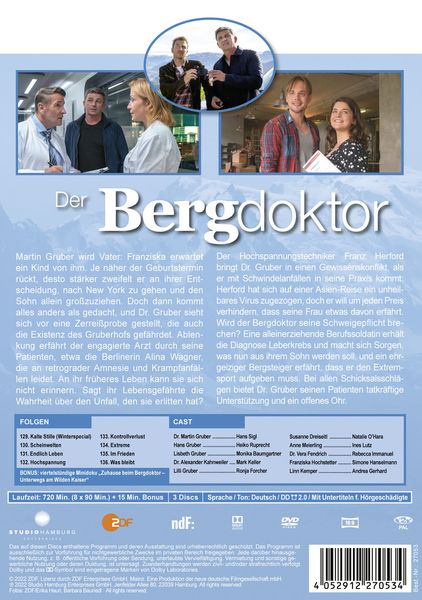 Der Bergdoktor - Staffel 15  [3 DVDs]