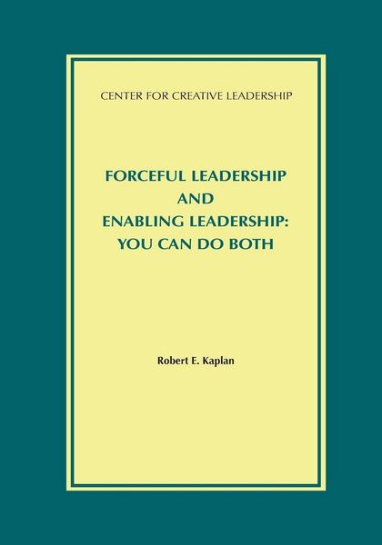 Produktbild: Forceful Leadership and Enabling Leadership: You Can Do Both