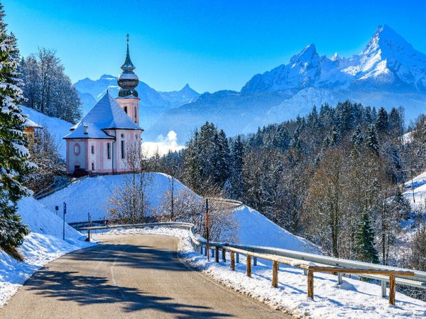 Produktbild: CALVENDO Puzzle Wallfahrtskirche Maria Gern, Berchtesgaden | 1000 Teile Lege-Gr&ouml;&szlig;e 64x48cm Foto-Puzzle f&uuml;r gl&uuml;ckliche Stunden