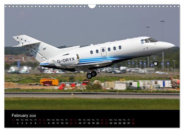 Produktbild: Bizjets (Wall Calendar 2026 DIN A3 landscape), CALVENDO 12 Month Wall Calendar