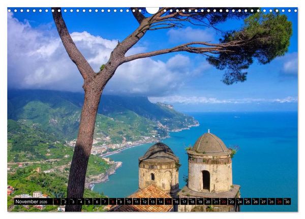 Produktbild: Amalfi Coast and Campania (Wall Calendar 2026 DIN A3 landscape), CALVENDO 12 Month Wall Calendar