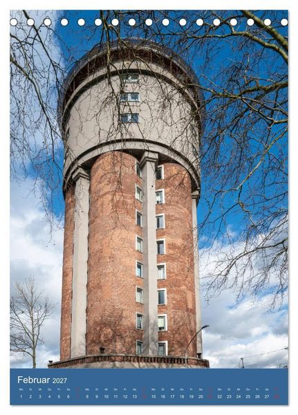 Produktbild: Wassert&uuml;rme im Ruhrgebiet (Tischkalender 2027 DIN A5 hoch), CALVENDO Monatskalender