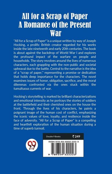 Produktbild: All for a Scrap of Paper A Romance of the Present War