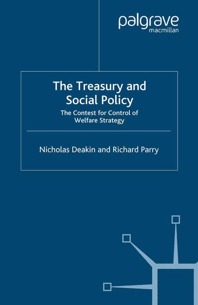 Produktbild: The Treasury and Social Policy