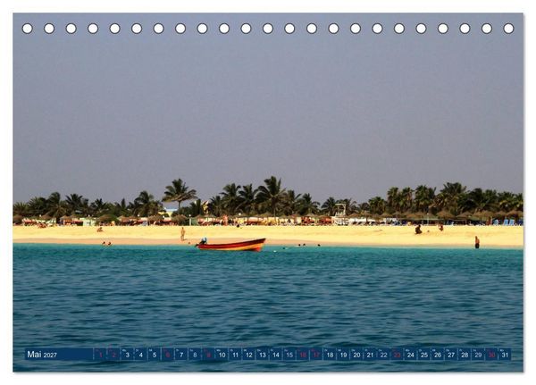 Produktbild: SAL - Kapverdische Insel (Tischkalender 2027 DIN A5 quer), CALVENDO Monatskalender