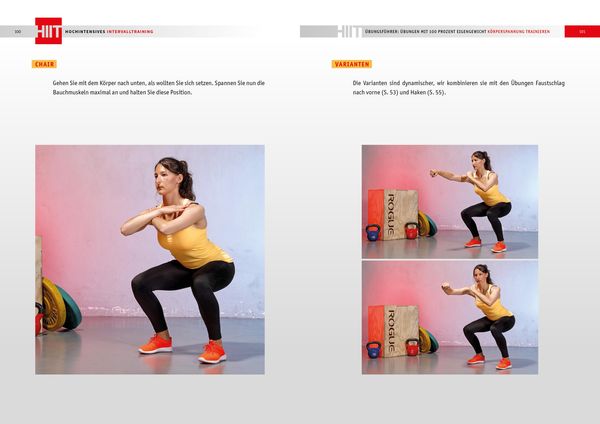 Produktbild: Die besten HIIT Workouts. 100 &Uuml;bungen und Programme f&uuml;r hochintensives Intervalltraining.