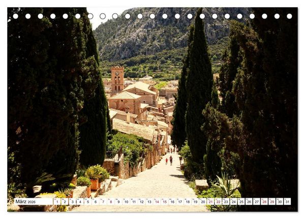 Produktbild: MALLORCA Mensch und Natur (Tischkalender 2026 DIN A5 quer), CALVENDO Monatskalender