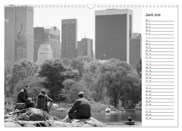 Produktbild: New York (Wandkalender 2026 DIN A3 quer), CALVENDO Monatskalender