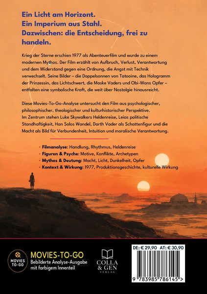 Produktbild: Krieg der Sterne &ndash; Philosophie und Psychologie einer letzten Hoffnung (Movies-To-Go)