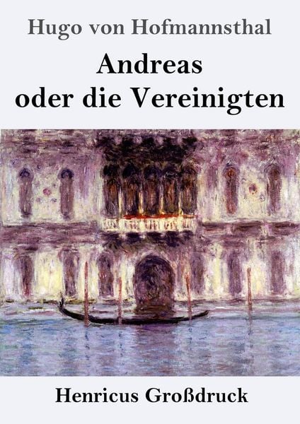 Produktbild: Andreas oder die Vereinigten (Gro&szlig;druck)