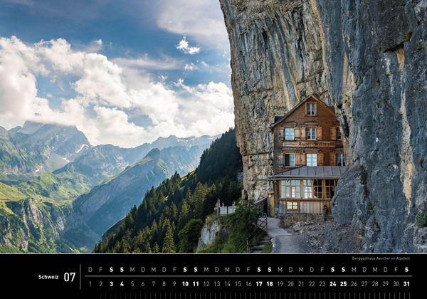 Produktbild: Schweiz Premiumkalender 2027