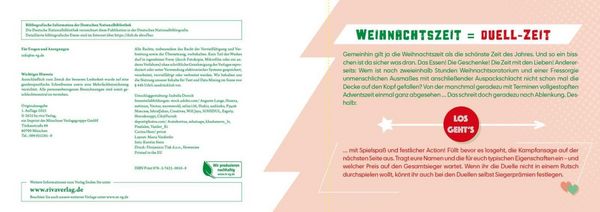 Produktbild: Mit dir spiele ich am liebsten &ndash; Das ultimative Weihnachtsduell-Buch