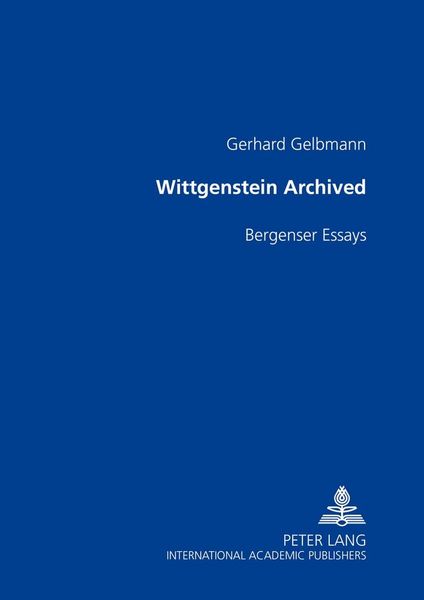 Produktbild: Wittgenstein Archived