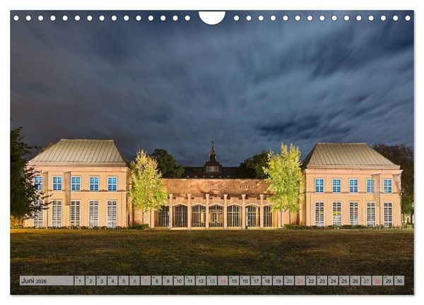 Produktbild: Leipzig - Fotografiert bei Nacht von Michael Allmaier (Wandkalender 2026 DIN A4 quer), CALVENDO Monatskalender