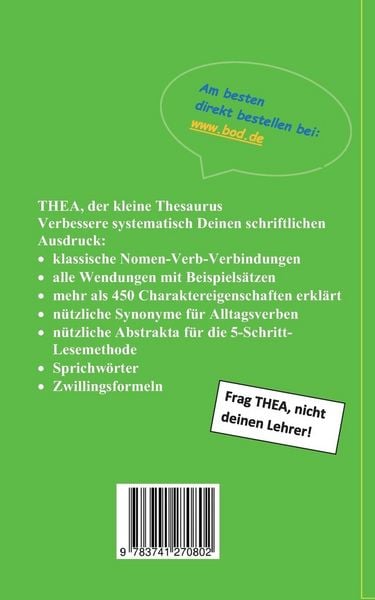 Produktbild: Thea der kleine Thesaurus