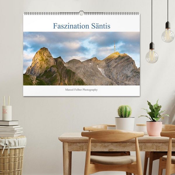 Produktbild: Faszination S&auml;ntis (Wandkalender 2026 DIN A2 quer), CALVENDO Monatskalender