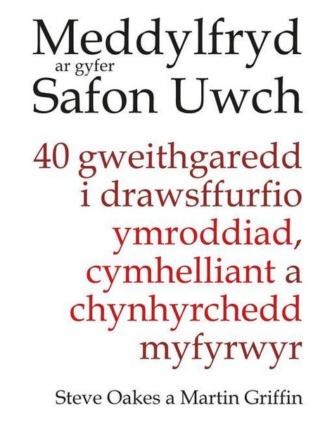 Produktbild: Meddylfryd AR Gyfer Safon Uwch