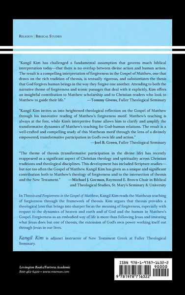 Produktbild: Theosis and Forgiveness in the Gospel of Matthew