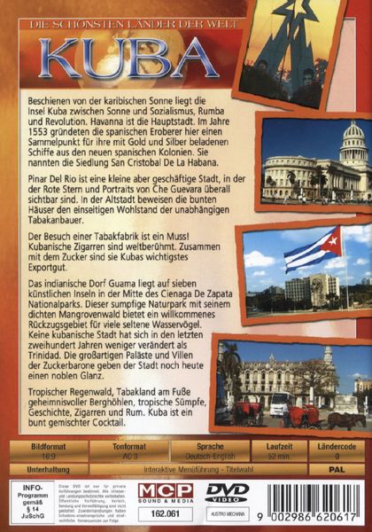 Produktbild: Kuba - Die sch&ouml;nsten L&auml;nder der Welt