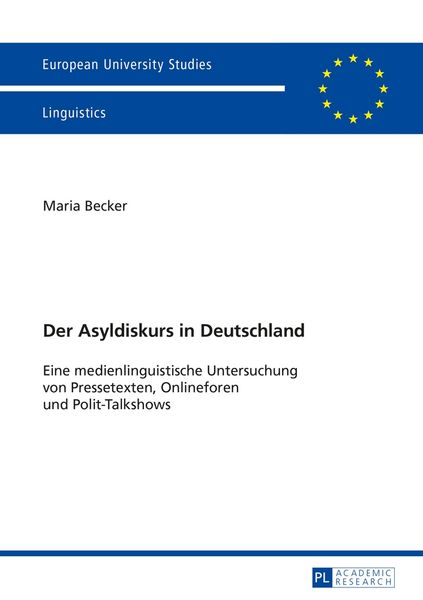 Produktbild: Der Asyldiskurs in Deutschland