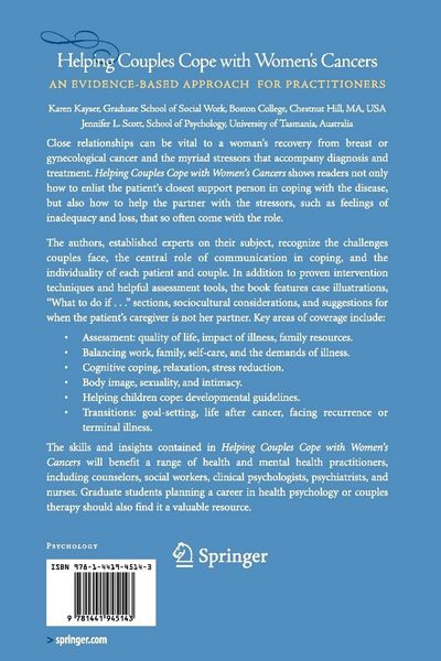 Produktbild: Helping Couples Cope with Women's Cancers