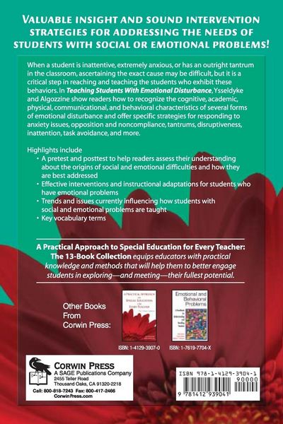 Produktbild: Teaching Students With Emotional Disturbance