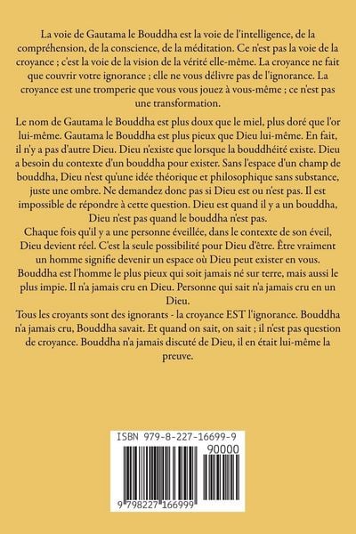 Produktbild: La Voie de Gautama le Bouddha