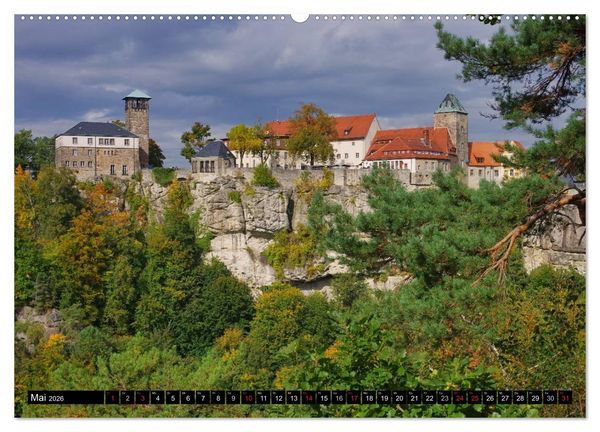 Produktbild: Elbsandsteingebirge (hochwertiger Premium Wandkalender 2026 DIN A2 quer), Kunstdruck in Hochglanz