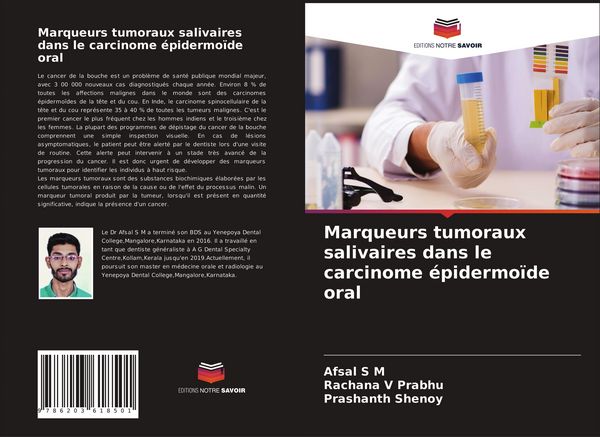 Produktbild: Marqueurs tumoraux salivaires dans le carcinome &eacute;pidermo&iuml;de oral