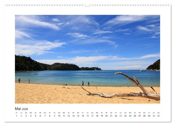 Produktbild: Neuseeland - unterwegs im Land der Kiwis (hochwertiger Premium Wandkalender 2026 DIN A2 quer), Kunstdruck in Hochglanz