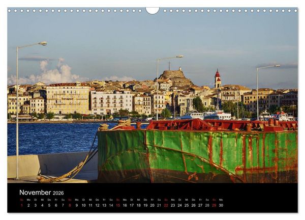 Produktbild: Von Korfu bis Antipaxos (Wandkalender 2026 DIN A3 quer), CALVENDO Monatskalender