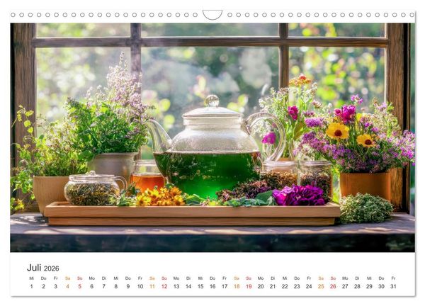 Produktbild: K&uuml;chenkalender - Momente voller Sch&ouml;nheit (Wandkalender 2026 DIN A3 quer), CALVENDO Monatskalender