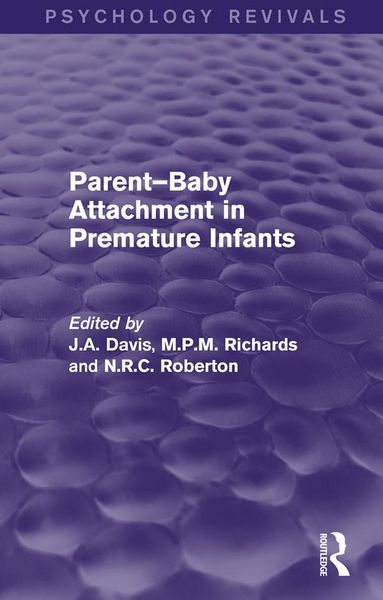 Produktbild: Parent-Baby Attachment in Premature Infants
