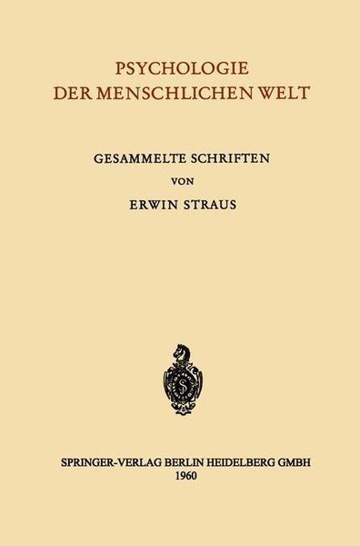 Produktbild: Psychologie der Menschlichen Welt