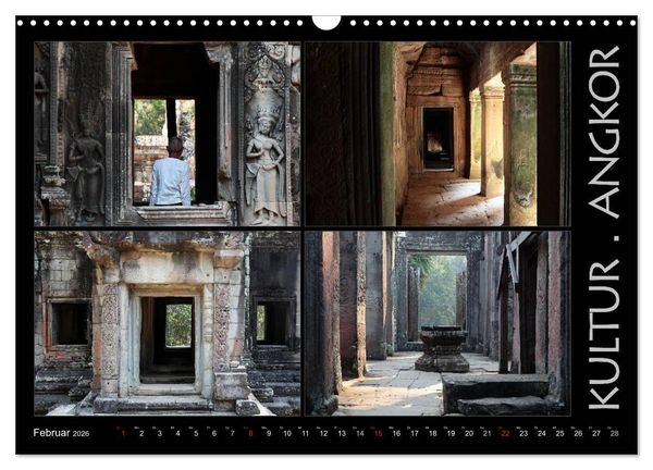 Produktbild: Kambodscha - Highlights aus Asien 2026 (Wandkalender 2026 DIN A3 quer), CALVENDO Monatskalender