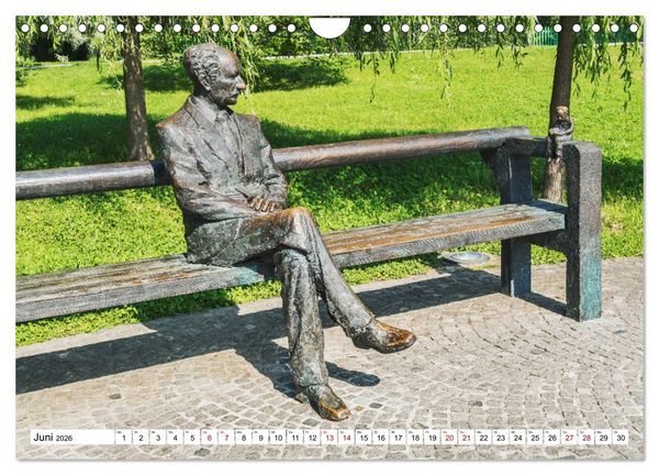 Produktbild: Ein Wochenende in Ljubljana (Wandkalender 2026 DIN A4 quer), CALVENDO Monatskalender