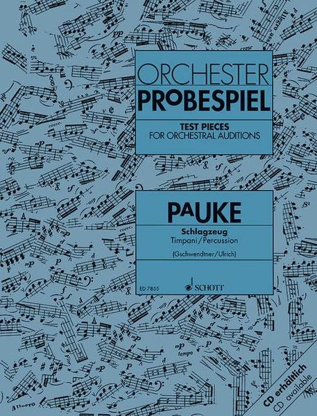 Orchester-Probespiel Pauke / Schlagzeug