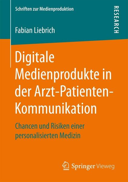 Produktbild: Digitale Medienprodukte in der Arzt-Patienten-Kommunikation